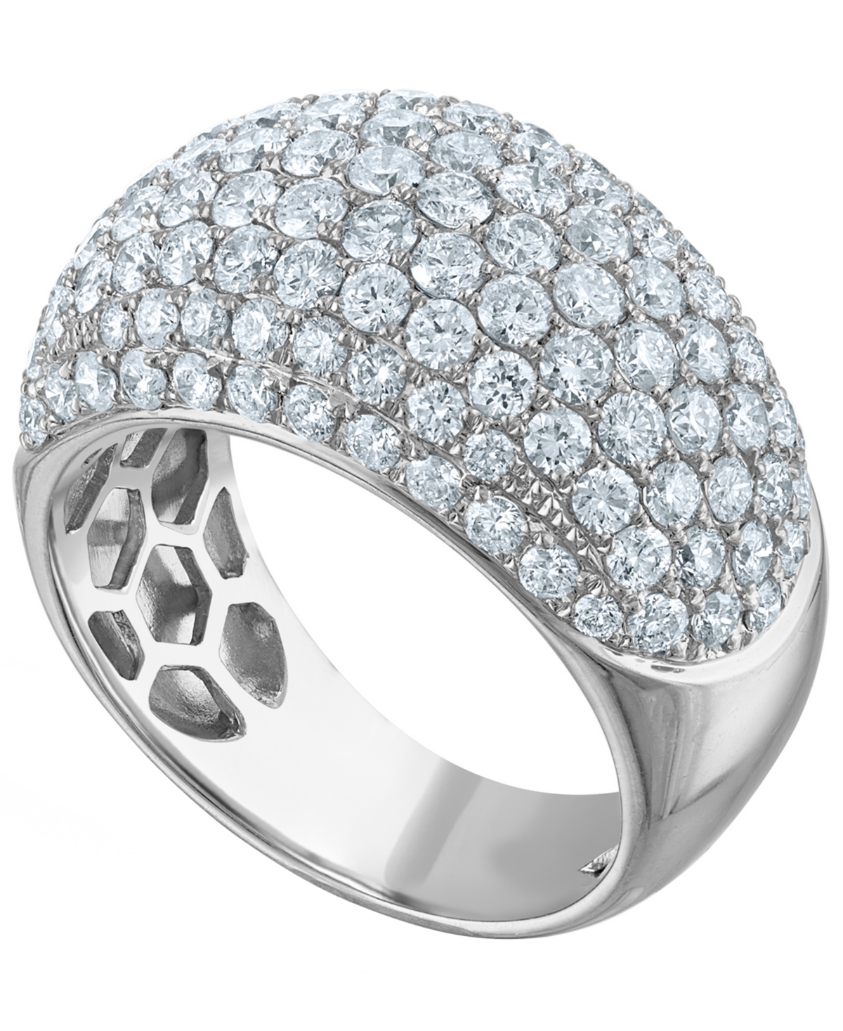 Macy's White Diamond Ring (2.75 ct. t.w.) in 14k White Gold