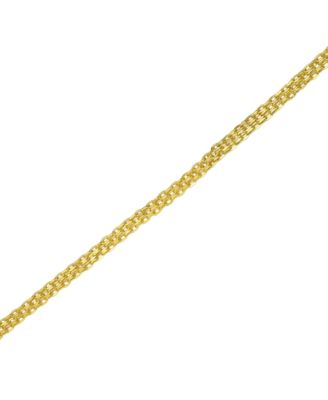 Bismark Link Bracelet in 18k Yellow Gold