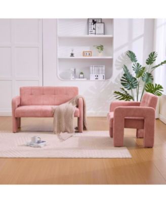 Nordic Modern Double Armchair Sofa for Living Room & Bedroom