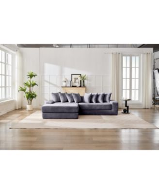 Streamdale Convertible Floor Sofa Bed, Foldable Mattress Cloud Couch for Space Saving