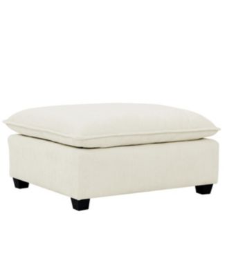 Streamdale Comfy Cloud 4-Seat Chenille Sofa Sleeper with Ottomans & Pillows (Beige