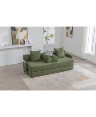 Streamdale Foldable & Compressible Sofa with Metal Frame for Small Spaces