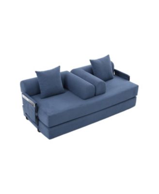 Streamdale Foldable & Compressible Sofa with Metal Frame for Small Spaces