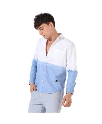Men's Ombre Contrast Shirt