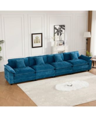 Streamdale Cloud Couch: Flexible, Modular Chenille Sofa for Ultimate Comfort