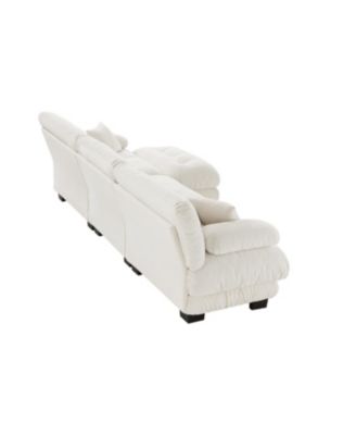 Luxury Modular Sectional Sofa Couch, Oversized L Shaped Cloud Couch