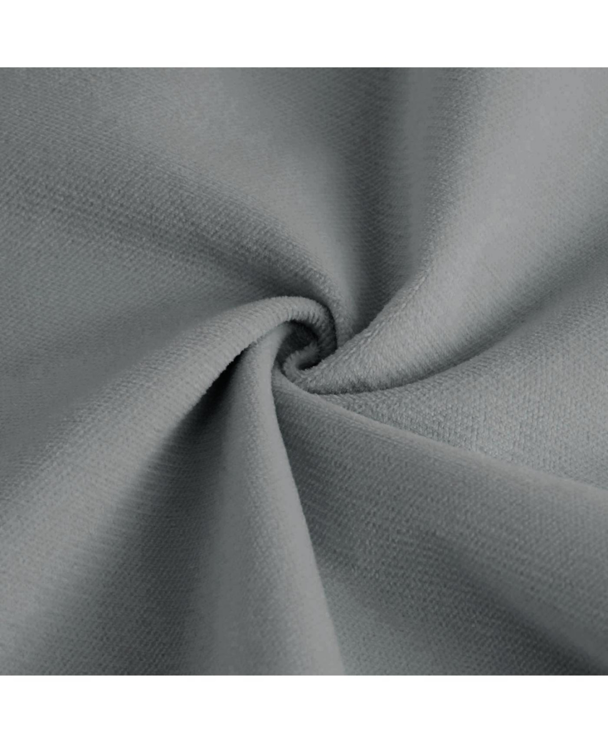 Streamdale Furniture U Shaped Sectional Sofa Cloud Couch with Movable Ottomans, Convertible 4 Seater Grey Velvet Couch.