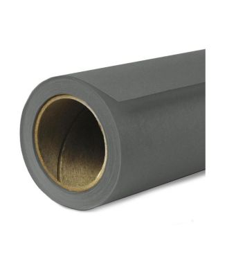 Thunder Gray Widetone Seamless Background Paper 86" x 36' with Flashpoint 10' Air-Cushioned Background Support System Bundle