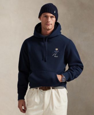 Polo Ralph Lauren Men's Bear Graphic Long-Sleeve Hoodie - Macy's