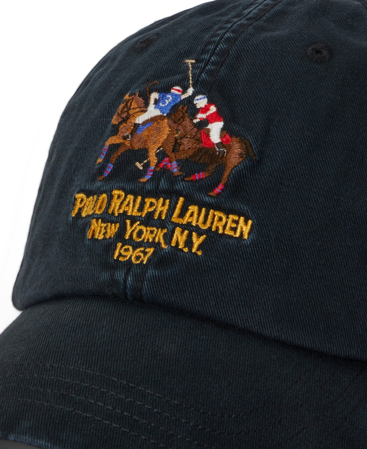 Polo Ralph Lauren Men's Cotton Twill Horseshoe Graphic Ball Cap