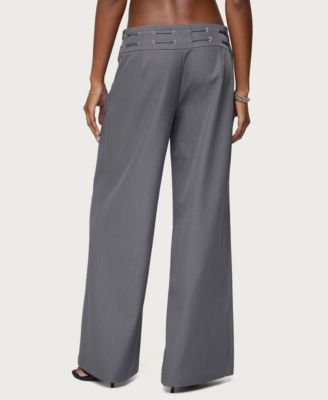 Women's Willard Baggy Lace Up Belt Pants