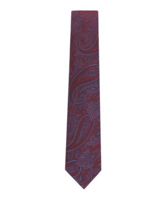 Men's Silky Paisley Pattern Classic Tie