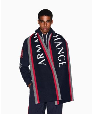 Men's Wool Wording Scarf