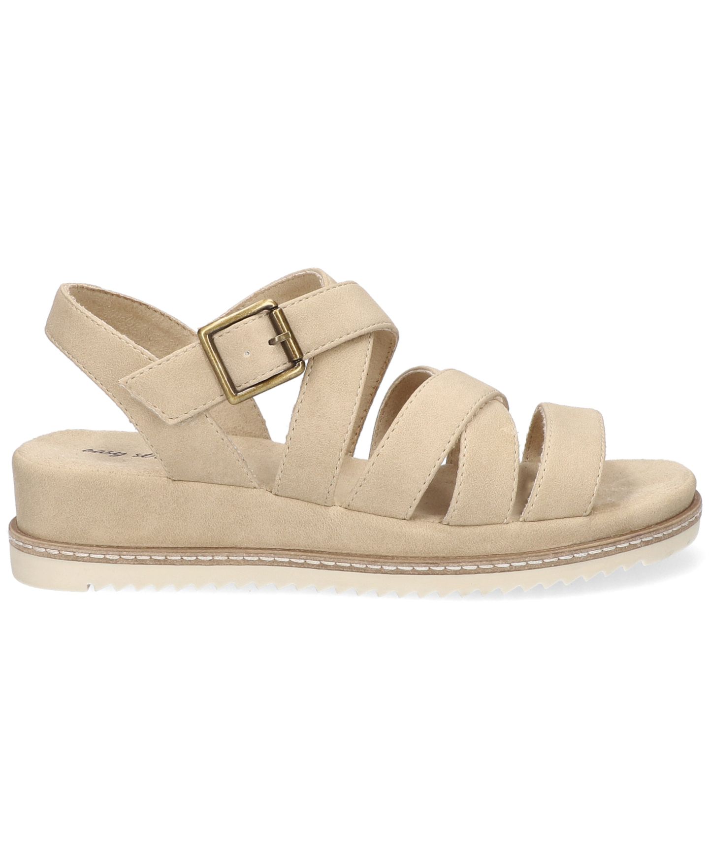 Женские сандалии Easy Street Madeline Platform Wedge, цвет: Бежевый — фото 2