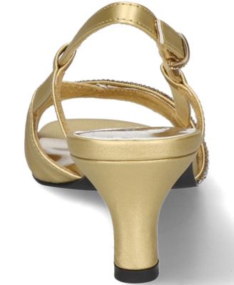 Women's Delite Kitten Heel Dress Sandals