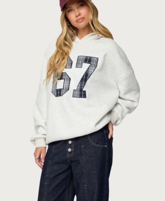 Women's Gali Plaid 67 Oversized Hoodie