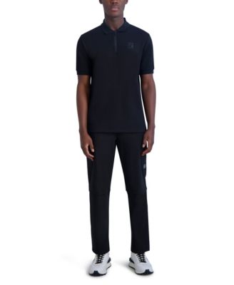 Men's Performance Solid Cuff Polo Shirt