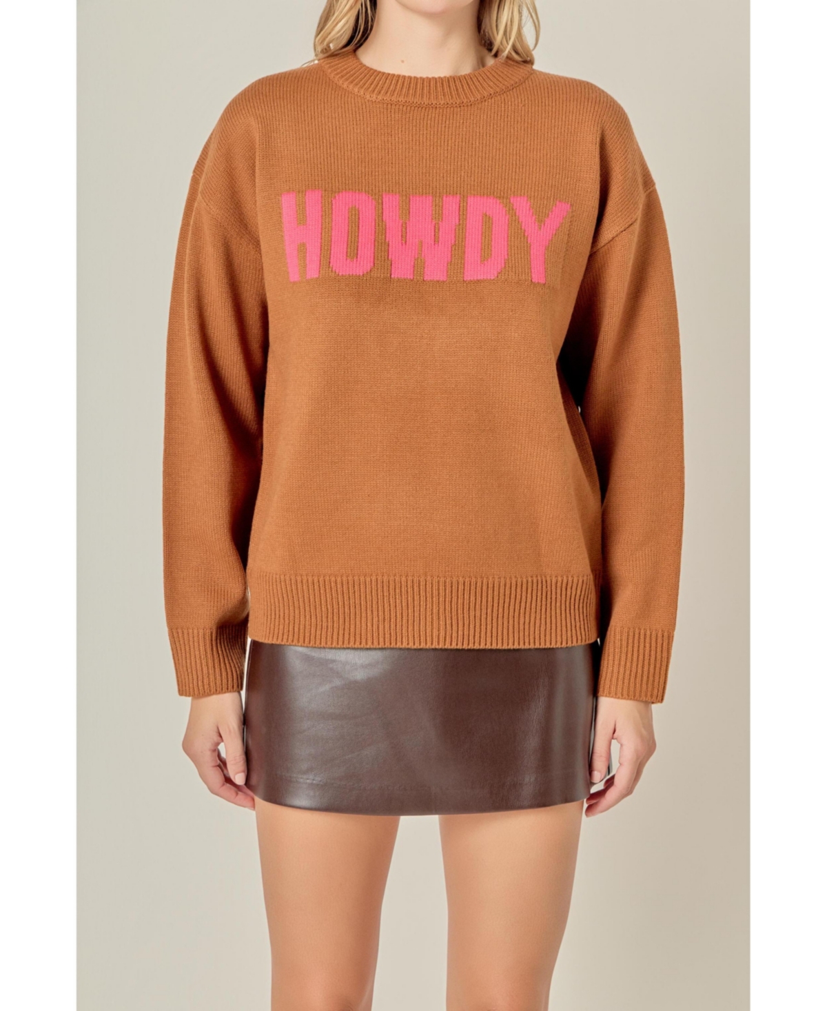 English Factory Women's Crewneck Statement Sweater