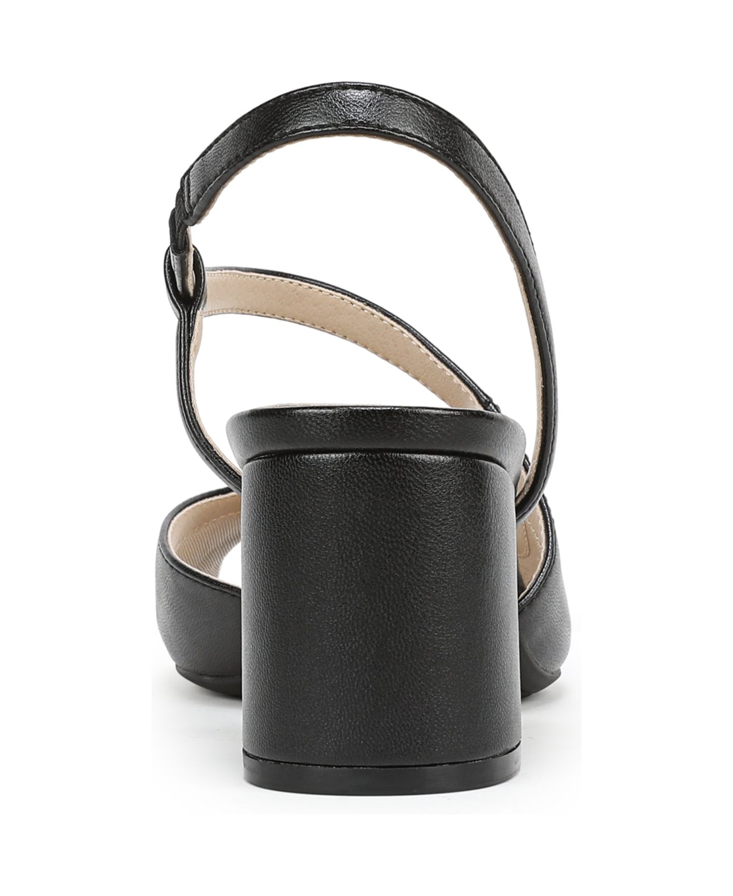 Женские туфли LifeStride Theo Peep Toe, цвет: Чёрная искусственная кожа — фото 3