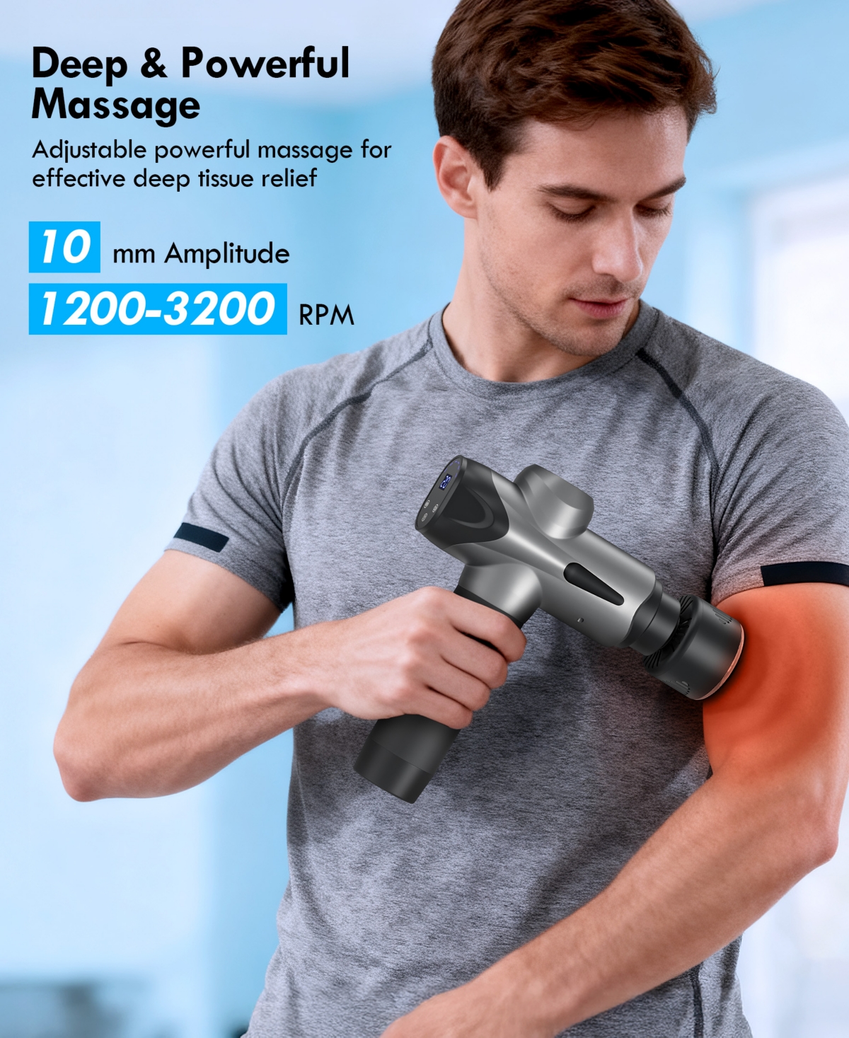 Hot and Cold Deep Tissue Percussion Massager