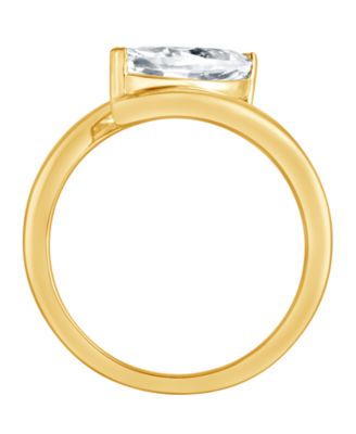 Certified Lab Grown White Diamond Solitaire Ring (1-3/4 ct. t.w.) in 14k Yellow Gold