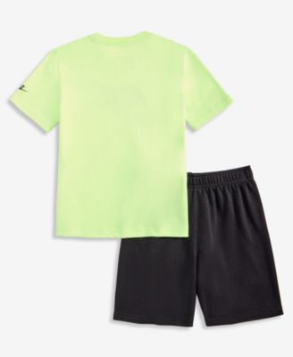 Boys' 4-7 Futura Crewneck T-Shirt and Shorts, 2-Piece Set
