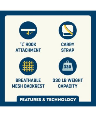 Big Comfort Stadium Chair With Armrests