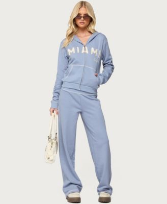 Women's Miami Babe Zip Up Hoodie