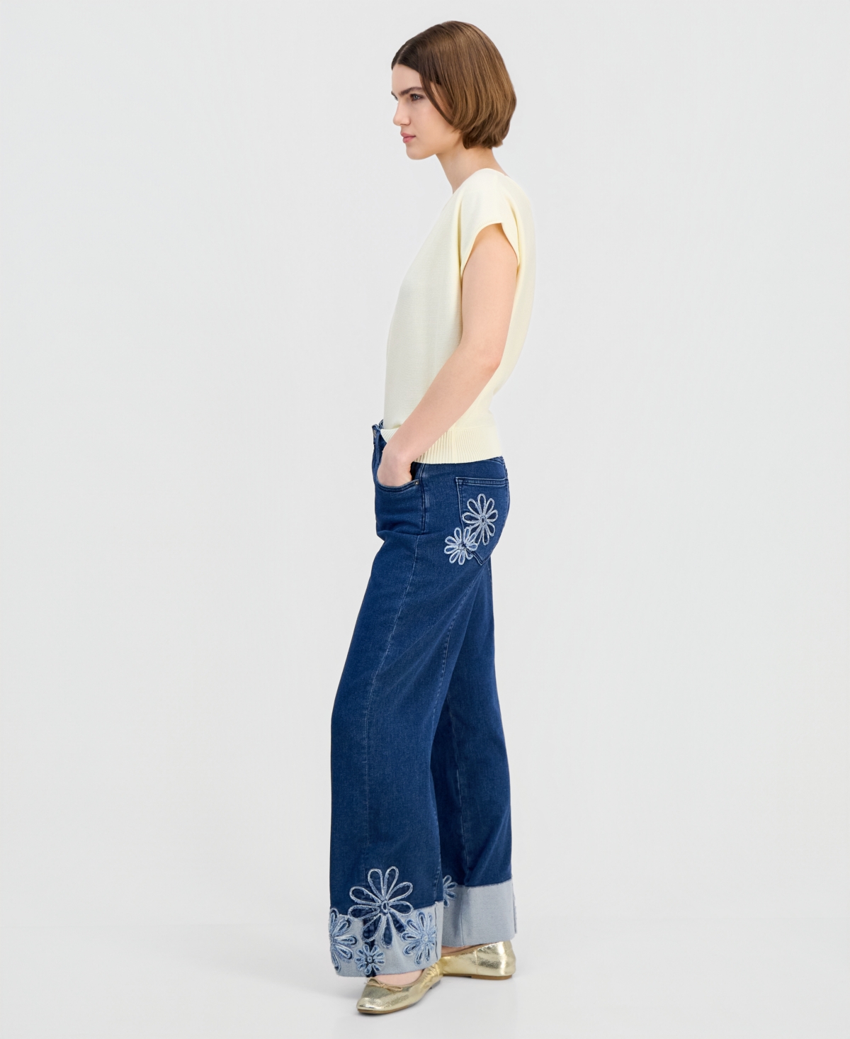 Driftwood Women's Marlow Betty x Daisy Patchwork Jeans