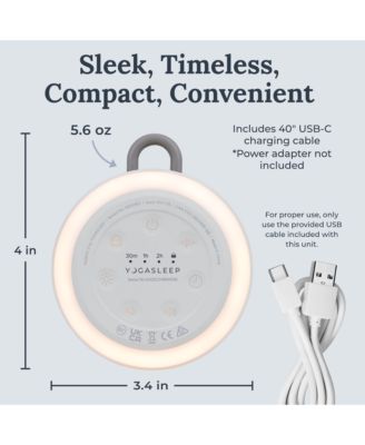 Hushh 2 Portable Sound Machine for Babies & Kids - Moonlit Blue