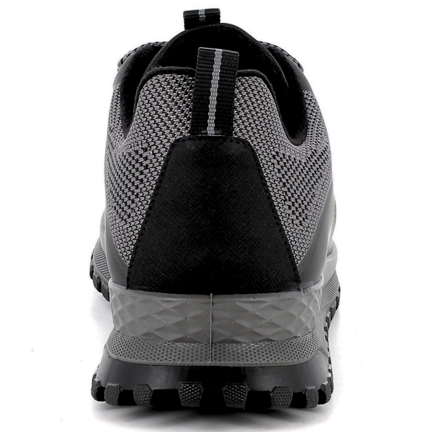 Мужские кроссовки Alpine Swiss Franco Made in Italy Trail, цвет: Чёрный серый — фото 3