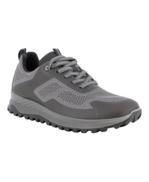 Мужские кроссовки Alpine Swiss Franco Made in Italy Trail, цвет: Чёрный серый