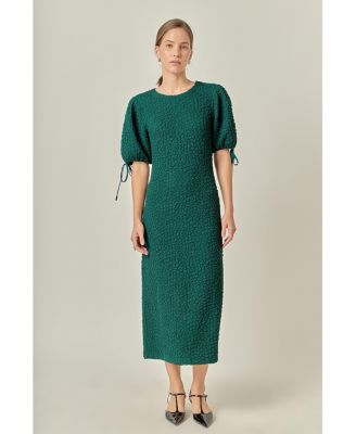 Women's Smocked Midi Dress