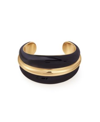 Retro Chic Ostuni Bangle - Black gold 111$