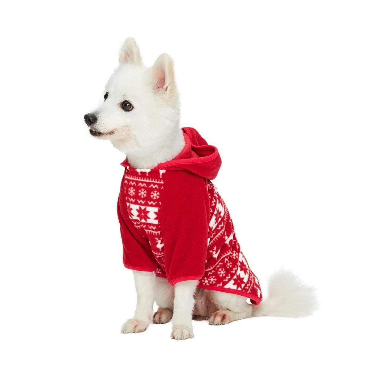 Blueberry Pet Christmas Holiday Reindeer & Snowflake Dog Apparel