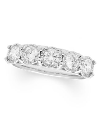Diamond Band Ring (1 ct. t.w.) in 14k White Gold