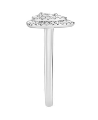 Diamond Engagement Ring (1/2 ct. t.w.) in 10k White Gold