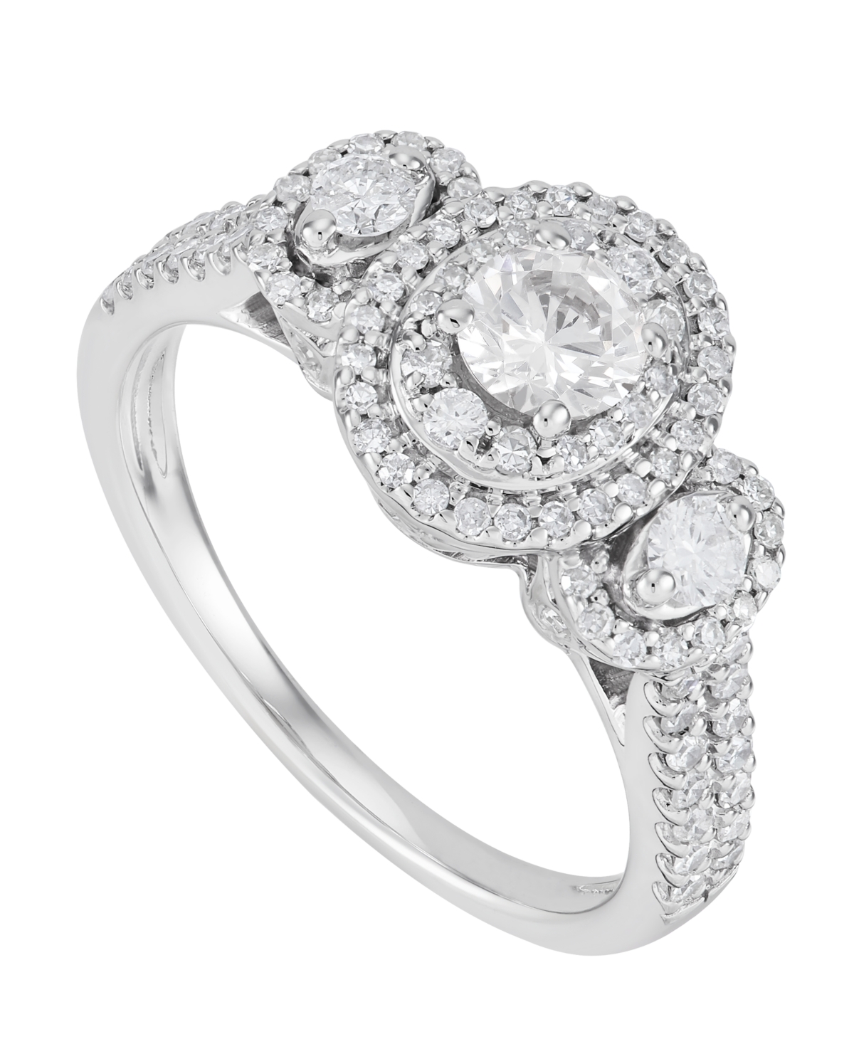 Macy's Diamond Engagement Ring (1 ct. t.w.) in 10k White Gold