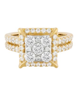 Diamond Engagement Ring (2 ct. t.w.) in 10k Yellow Gold