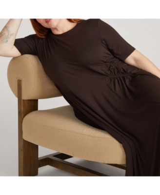 Plus Size Devi Liquid Jersey Dress