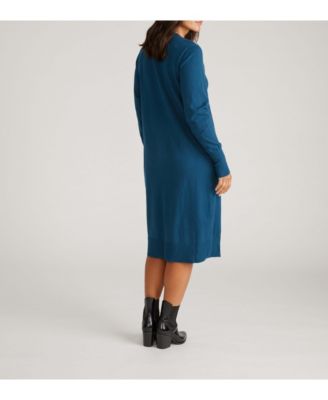 Plus Size Fine Knit Everyday Sweater Dress