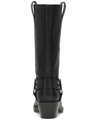 Women's Lorrie Harness Stacked Heels Boots