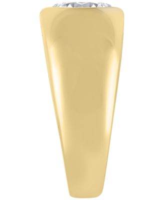 Certified Lab Grown White Diamond Solitaire Ring (1-1/2 ct. t.w.) in 14k Yellow Gold