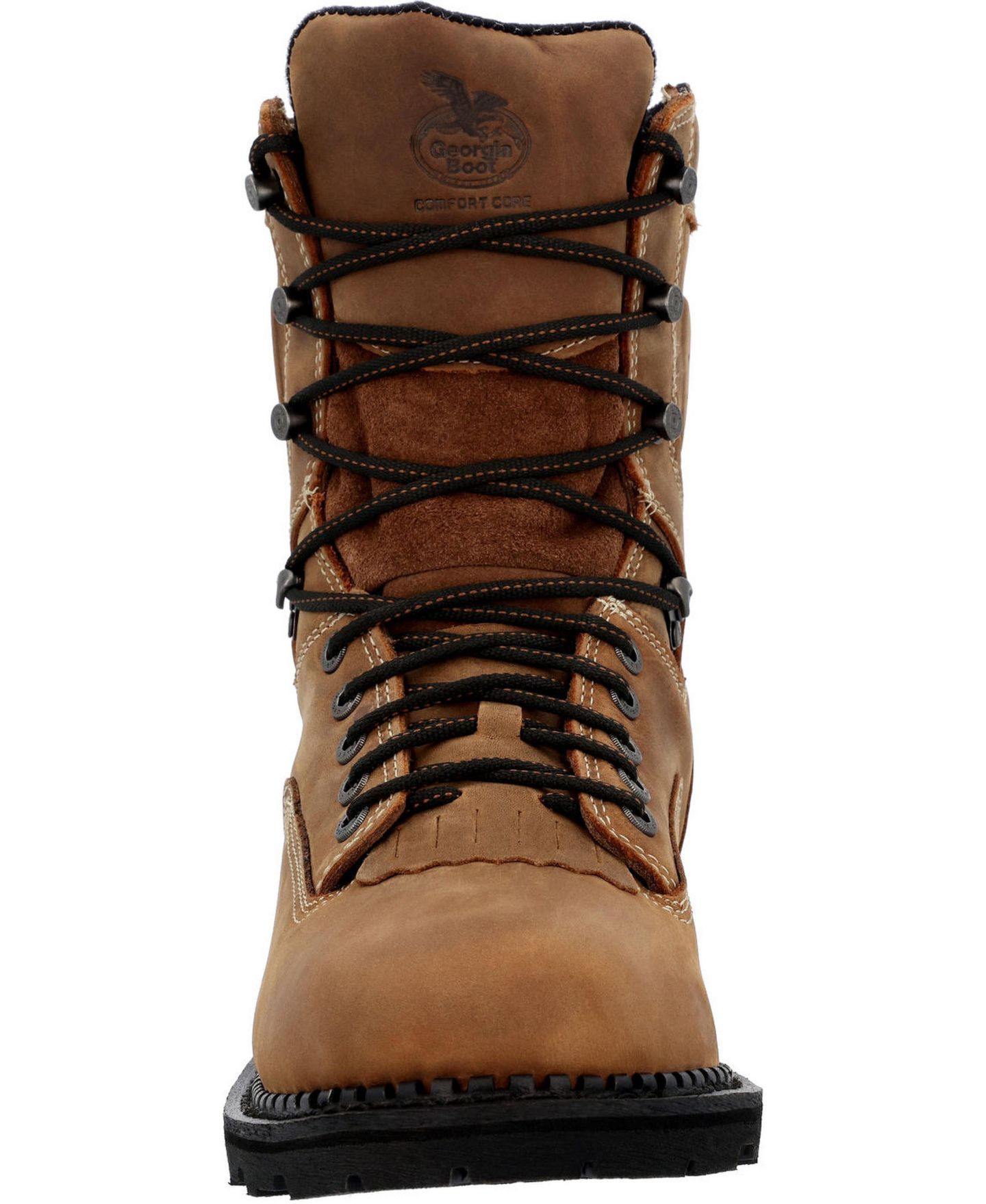 Мужские ботинки GEORGIA BOOT Comfort Core Waterproof Low Heel Logger Work Boot, цвет: Crazy Horse — фото 8