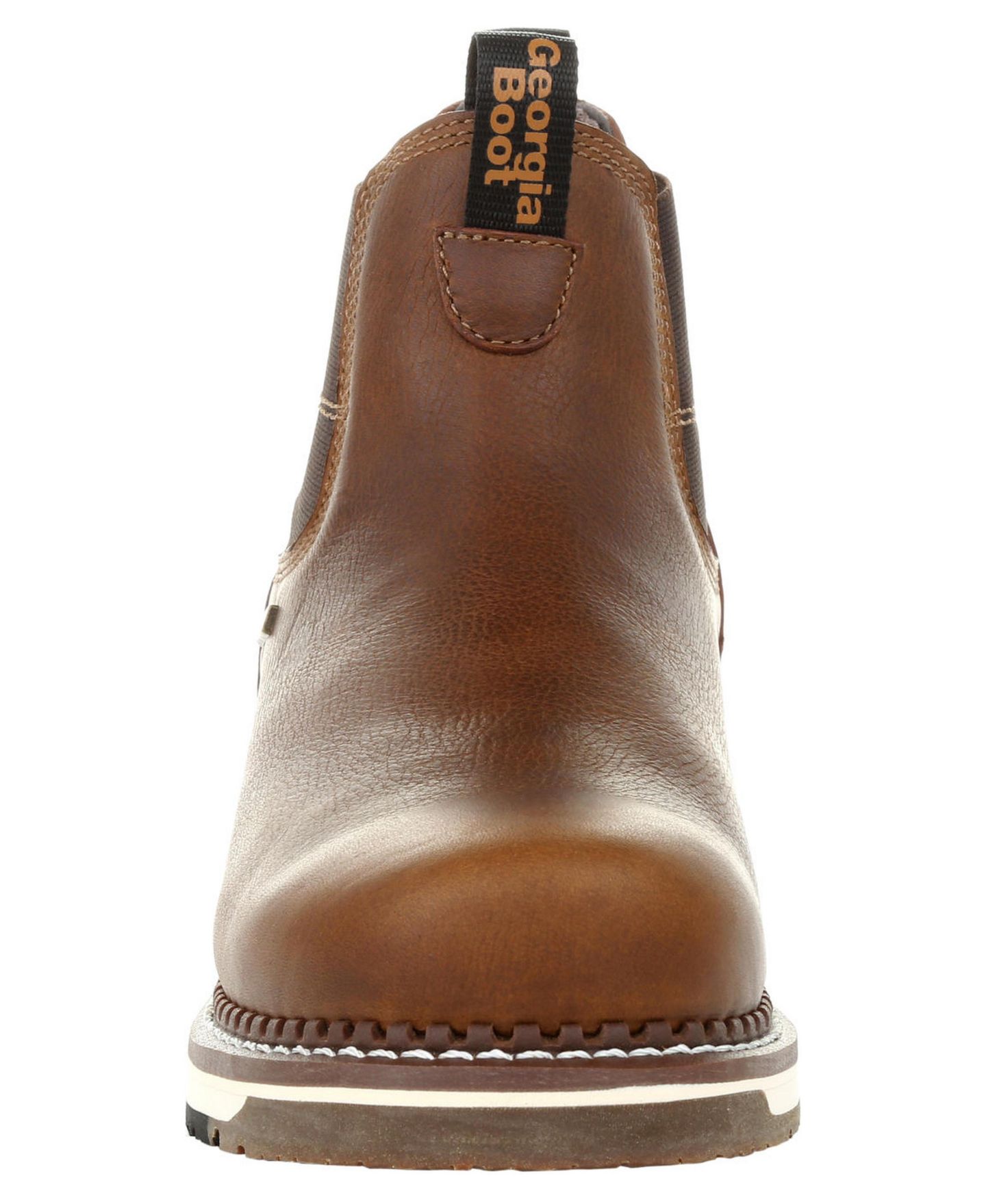 Мужские ботинки GEORGIA BOOT Amp LT Wedge Waterproof Chelsea Work Boot, цвет: Коричневый — фото 3