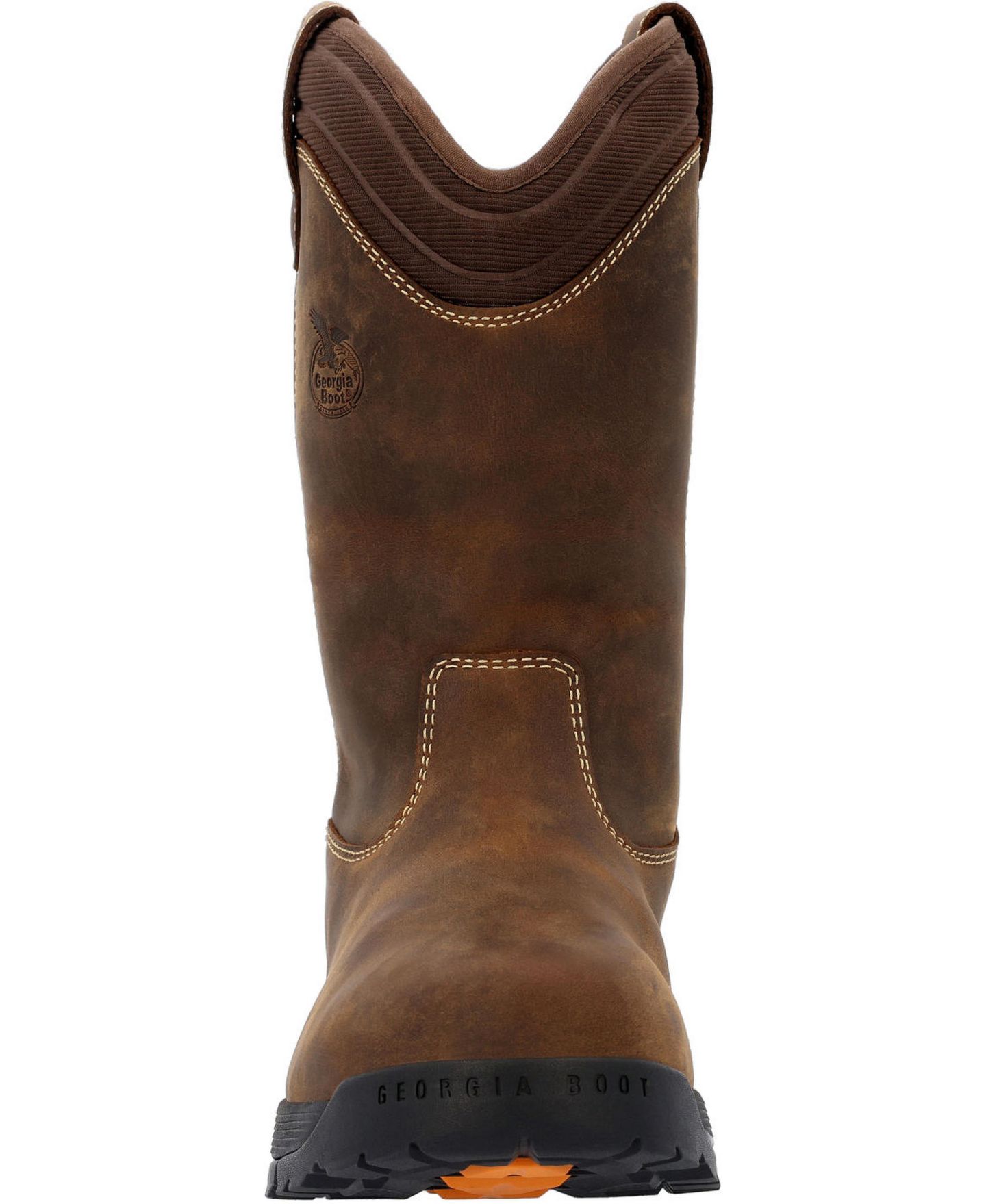 Мужские ботинки GEORGIA BOOT Tbd Waterproof Wellington Pull-On Boot, цвет: Коричневый — фото 3