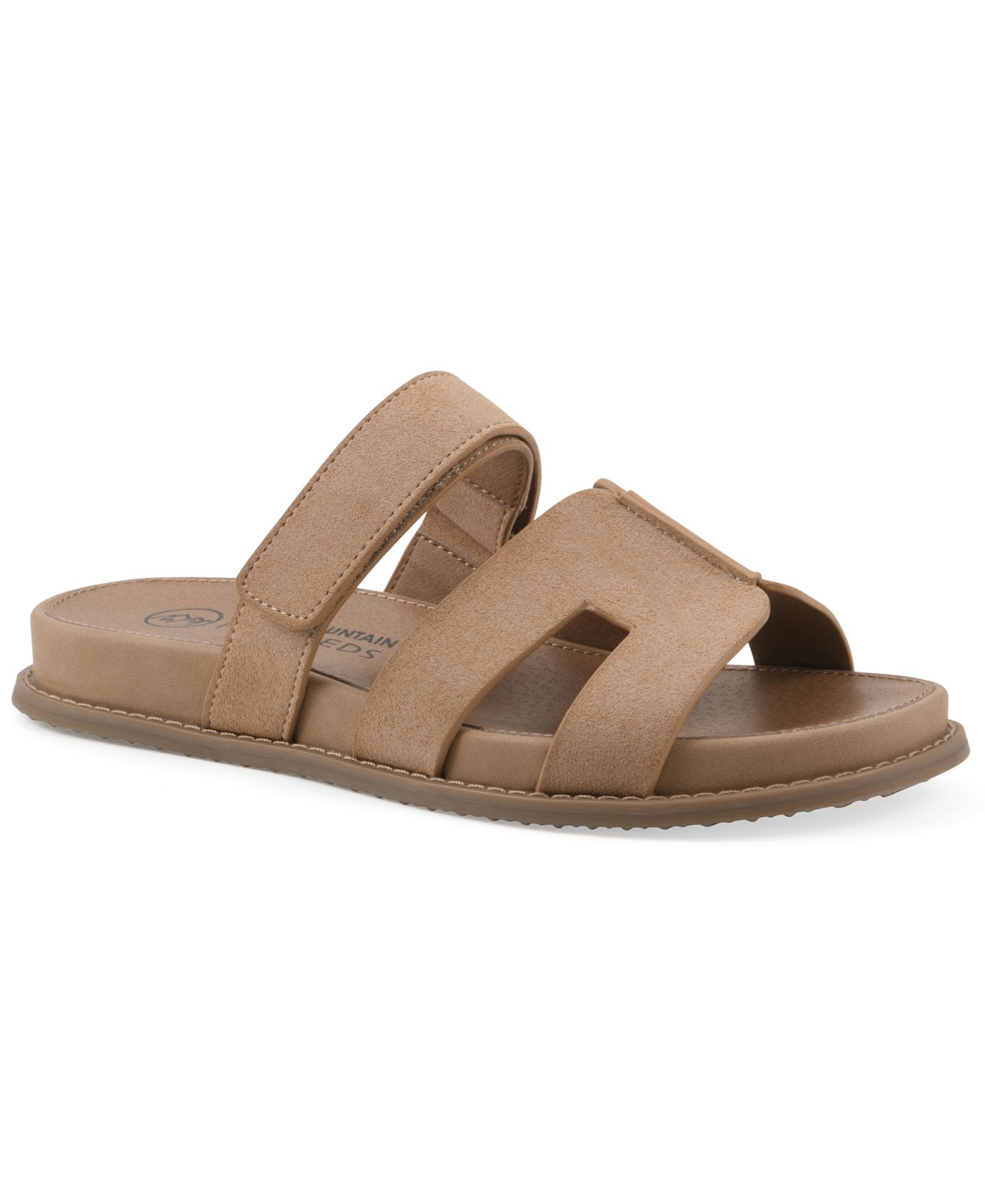 Женские сандалии White Mountain Mazi Footbed Sandal, цвет: Beachwood — фото 1