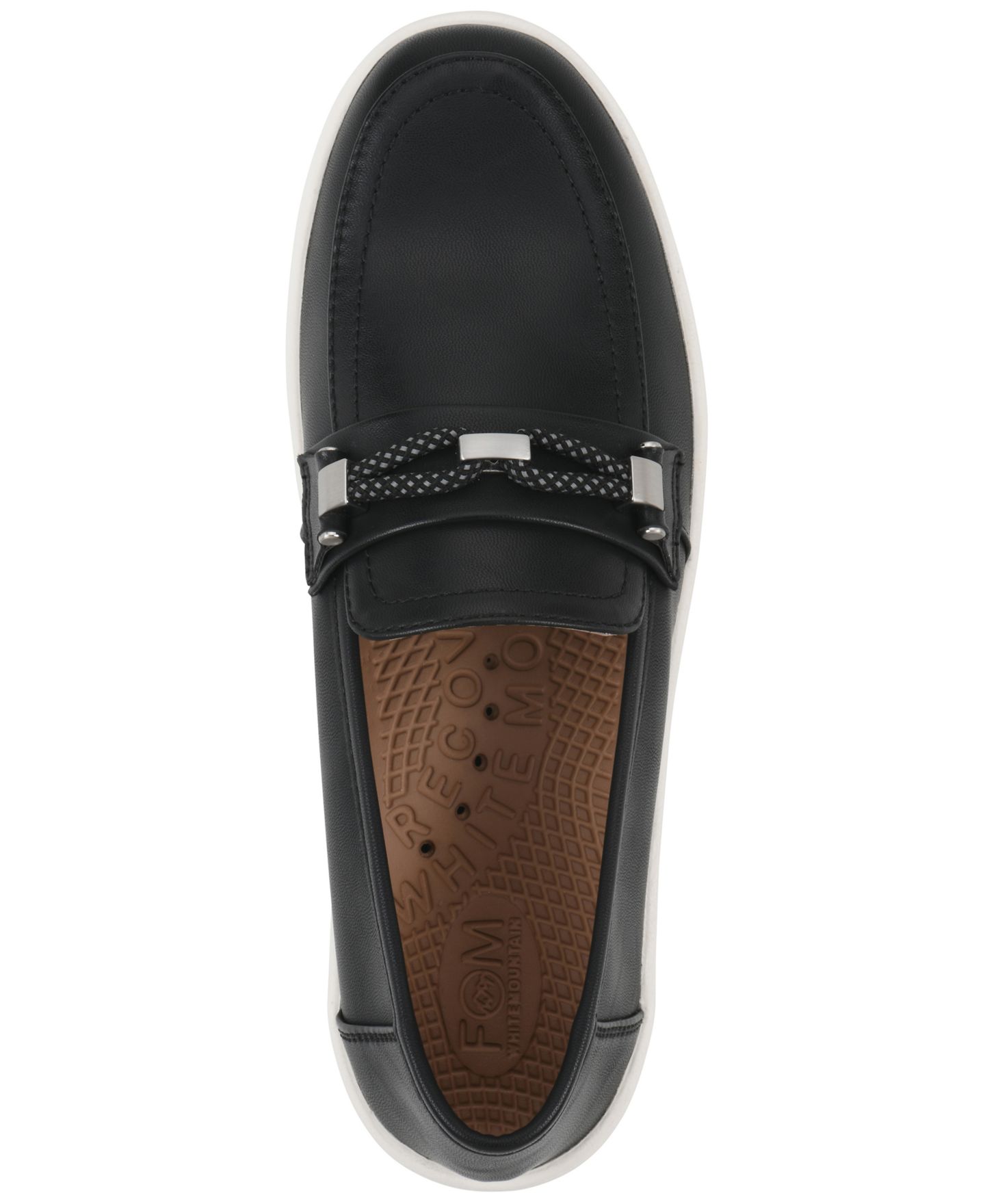 Женские туфли White Mountain Naathan FOM Recovery Penny Loafer, цвет: Чёрный — фото 4