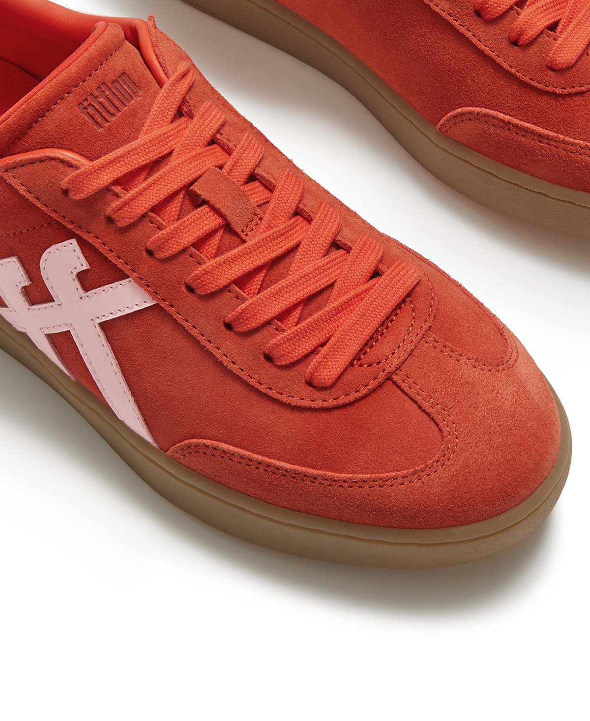 FitFlop Women's Dash T-Toe Suede Lace-Up Sneakers