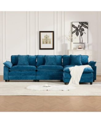 Cloud Couch: Flexible, Modular Chenille Sofa for Ultimate Comfort